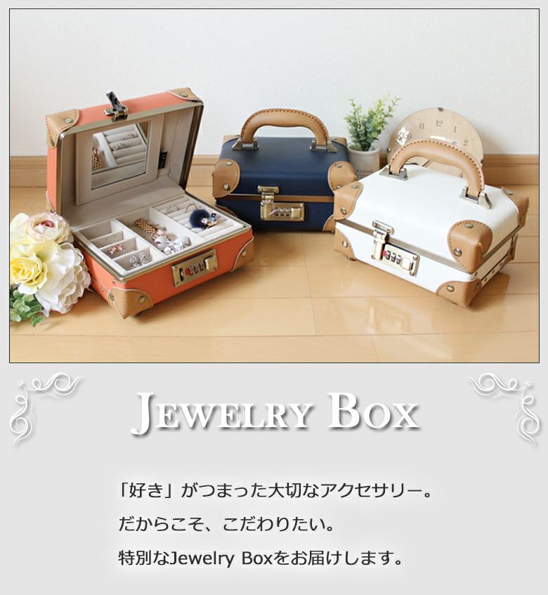 ジュエリーBOX アクセ アクセサリー ケース (81-55048) | MOIERG